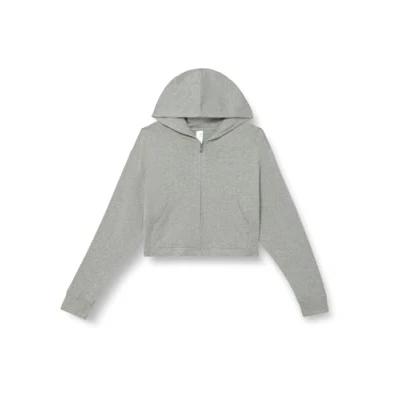 Image of Calvin Klein Women&#039;s Zipped Hoodie, Grey (Grey Heather), M
