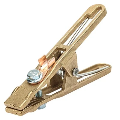 Image of DEWIN 260A Welding Earth Clamp, Ground Clamp Brass Material A Shape for Machine