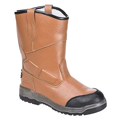 Image of Portwest Steelite Rigger Boot Pro S3 CI Tan UK 10.5 EU 45