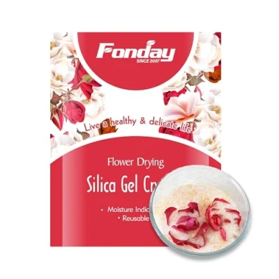 Image of Fonday 5LBS(2.27Kg) Silica Gel Flower Drying Crystals Fine Color Indicating Reusable,Bead Size