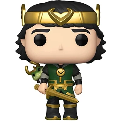 Image of Funko POP! Marvel: Loki Kid Collectable Vinyl Figure Gift Idea Official Merchandise Toys for Kids &amp; Adults TV Fans Model Collectors and Display