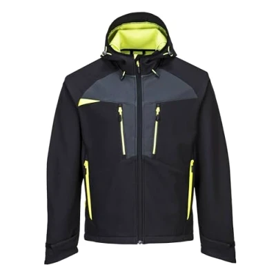 Image of Portwest DX4 Softshell Jacket (3L) Black XS