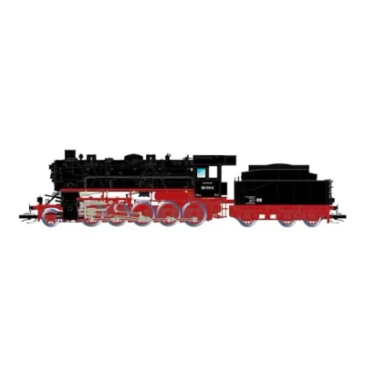 Image of Arnold TT HN9068 DR, Steam locomotive with tender, 58 1111 2, 3 dome boiler, headlights, ep. IV Loco