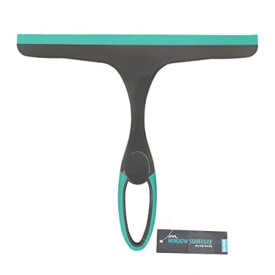 Image of JVL 20 043GY Hand Held Wiper Blade Window Squeegee, Grey/Turquoise