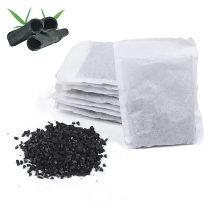Image of SENDERPICK 20pcs Charcoal Water Filter Bags Activated Carbon Sachets Aquarium Fish Tank Purification Accessories
