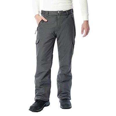 Image of Arctix Men&#039;s Snowsports Cargo Pants, Charcoal, S / 28L