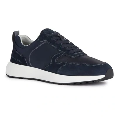 Image of Geox Men&#039;s U Volpiano A Sneaker, Navy, 9 UK