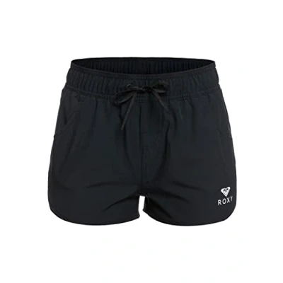 Image of Roxy Womens Wave 2 Inch Board Shorts, Black, S EU