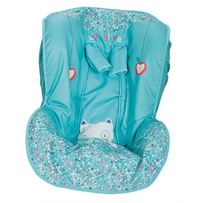 Image of Universal Car Seat Cover with Harness (Groups 0 / 1 2) Blue Squirrel