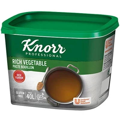 Image of Knorr Gluten Free Rich Vegetable Paste Bouillon, 1kg