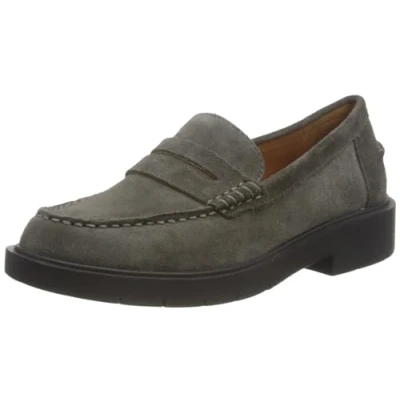 Image of Geox D Spherica Ec1 A Moccasin, Dark Grey, 7 UK