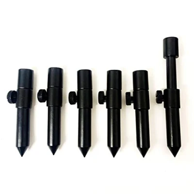 Image of 6 Ali 10 15cm Short 16mm Thick Black Carp Coarse BankSticks Bank Sticks Lidsters Fishing Supplies LTD