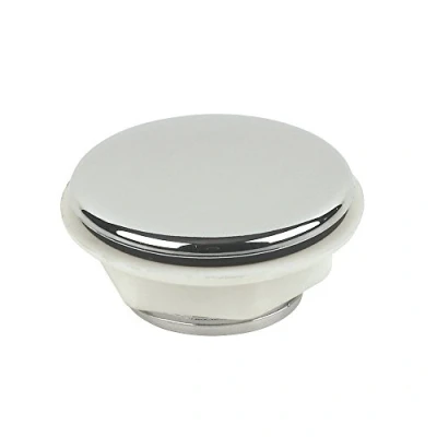 Image of Macdee Chrome Tap Hole Stopper ABS Plastic 40mm Bathroom Kitchen Sink Basin