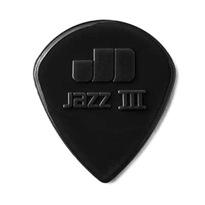 Image of Jim Dunlop 47P3S Nylon Jazz Pick Player Pack (Pack of 6)