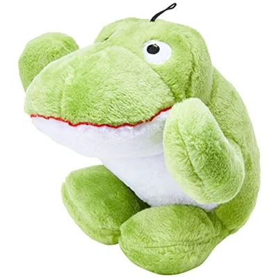 Image of happypet Mad About Pets Big Buddie Fritz the Frog Talking Dog Toy