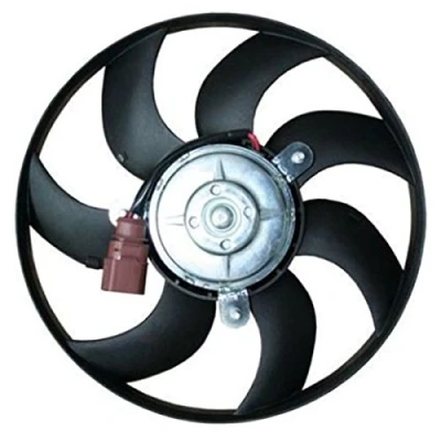 Image of 1K0959455DH, 1K0959455ET, 1K0959455Q Cooling fan NRF 47388 295mm 12V 180W without radiator shroud VOLKSWAGEN: Golf 5, Touran I, Tiguan I