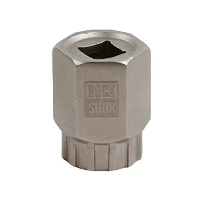 Image of Rockshox Unisex Service Suspension Top Cap/Cassette (for Sram/Shimano Cassettes) Sid, Paragon Tool, Black, One Size UK