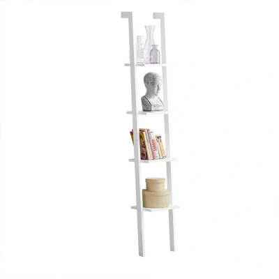 Image of Sobuy Modern 4 Tiers Display Storage Wood Wall Shelf, FRG15 W