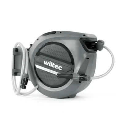 Image of XPOtool Hose Reel with Self Reeling up Mechanism 20m Garden for Wall Mounting Watering