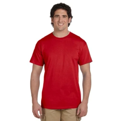Image of Gildan Mens Heavy Cotton Short Sleeve T Shirt (2XL) (Red)