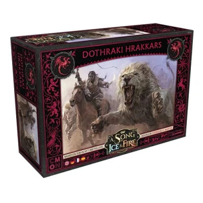 Image of CMON, A Song of Ice &amp; Fire Hrakkars the Dothraki, Expansion, Tabletop, 2 Players, Ages 14+, 45+ Minutes, German, Multilingual