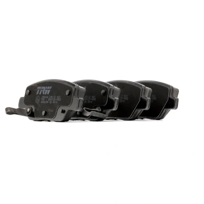 Image of 77367717 brake pad set TRW GDB2156 with acoustic wear warning caliper screws accessories FIAT: Tipo Hatchback, Estate