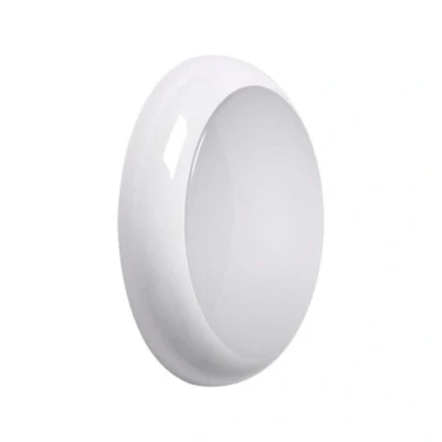 Image of Kosnic Blanca Bulkhead for LED Dd Lamps with White Trim IP65 KBHDDC6S65 WHT