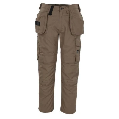 Image of Mascot 08131 010 05 76C54 Size L76cm/C54 &quot;Ronda&quot; Craftsmen&#039;s Trousers Khaki