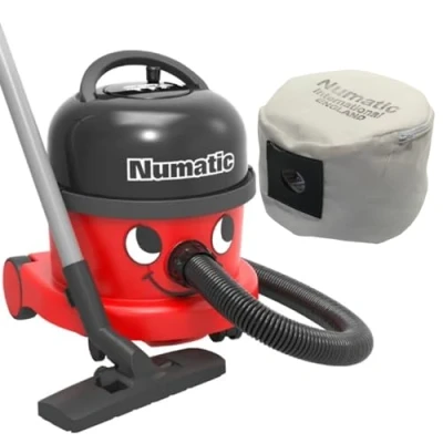 Image of Numatic NRV240 11 Henry Vacuum Cleaner 620W 9L Commercial Dry Red + Re Usable Cloth Bag