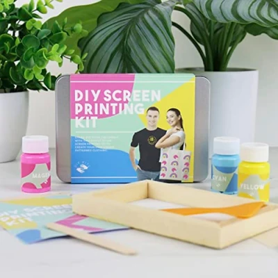 Image of Gift Republic DIY Screen Printing Set Multicolor Einheitsgröße