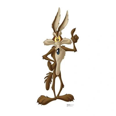 Image of Star Cutouts SC693 &quot;Wile E Coyote Looney Tunes&quot; Cardboard Cut out