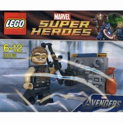 Image of LEGO Super Heroes: Hawkeye with Equipment Set 30165 (Bagged)