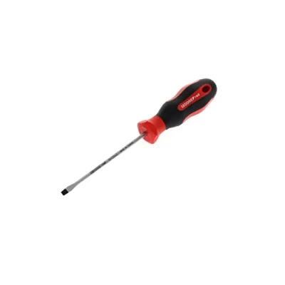 Image of GEDORE Screwdriver slotted, Screwdriver, 2 component handle, length 145 mm, Tool, R38100315, Steel