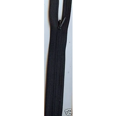 Image of 8&quot;/ 20cm Concealed Invisible Closed End Zips Black per single zip