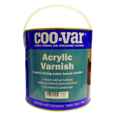 Image of Coo Var Acrylic Varnish Gloss Various Sizes (1 Litre)
