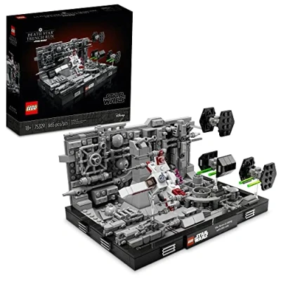Image of LEGO Star Wars 75329 Death Trench Run Diorama Age 18+ 665pcs