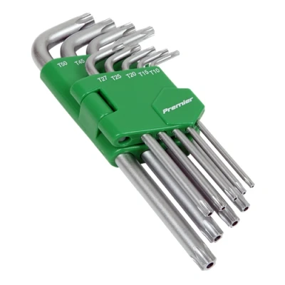 Image of Sealey Premier Security TRX Star* Key Set 9pc Long