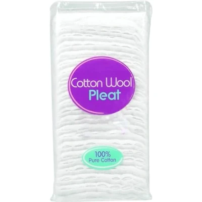 Image of Super Soft Cotton Wool Pleat,100% Pure Cotton, 80G (Pleat)