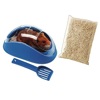 Image of Ferplast Koky Hamster Toilet With Spoon &amp; Pet Litter