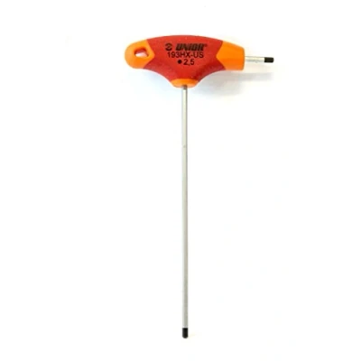 Image of Unior tool&#039;s Hexagonal Head Screwdriver with T Handle 2.5 Red
