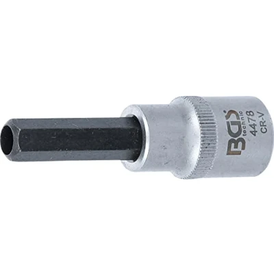 Image of BGS 4478 Injector Socket 12.5 mm (1/2&quot;) Drive Internal Hexagon 10