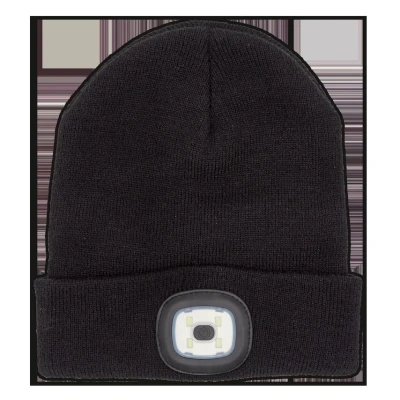 Image of Sealey Beanie Hat 4 SMD LED USB Rechargeable