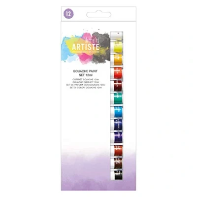 Image of Gouache Paint Set (12PK) 12ml