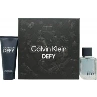 Image of Calvin Klein Men&#039;s 2 Piece Defy Giftset including an Eau De Toilette 50ml and Shower Gel 100ml