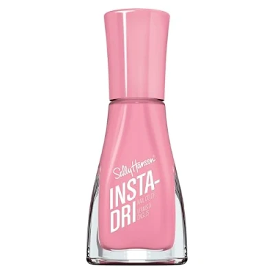 Image of Sally Hansen Insta Dri 1 Stroke Coat Done. Nail Polish, Pink Blink, Shades 9.17 ml