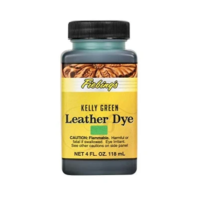 Image of Fiebing&#039;s Leather Dye 4 fluid ounce, Kelly Green