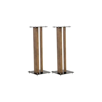 Image of Norstone Stylum 2 Speaker Stand, Sturdy Metal, Maximum Load 50 kg, Pair Price (60 cm), Oak (Decor))