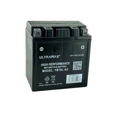 Image of Ultramax YB10L A2 Motorcycle Battery for Suzuki GS500E (89 04) 500cc