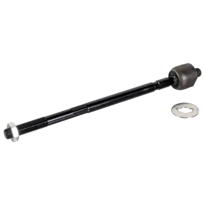 Image of 4550319165 Inner Tie Rod FEBI BILSTEIN 43164 Front Axle Left, Right 288mm with locking plate, lock nut TOYOTA: MR2 II Coupe