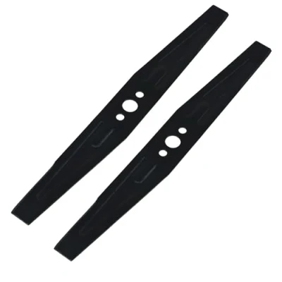 Image of Spares2go 33cm Metal Blade for Qualcast MEH 33 Lawnmower (Pack of 2)